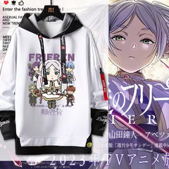 Unisex Anime Graphic Print Loose Hoodie