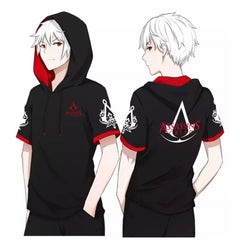 Trendy Game Hooded Cotton T-Shirt