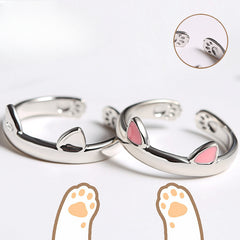 Cute Kitten Ears Ring