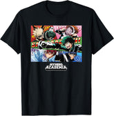 Midoriya Bakugo Uraraka Group Anime T-Shirt