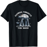 AT-AT Walker Dashing Through The Snow T-Shirt