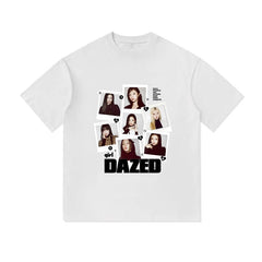 BM Group Polaroid Print Cotton T-shirt