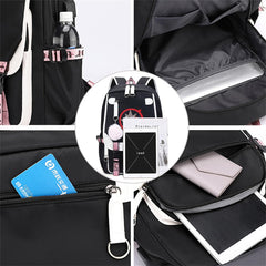 SKZ Compass Printed Backpack