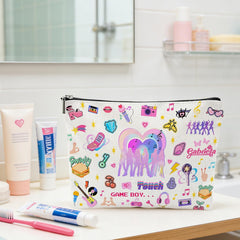 Katseye Inspired Cosmetic Bag
