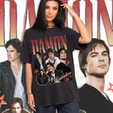 Vintage Damon Salvatore Washed T-shirt