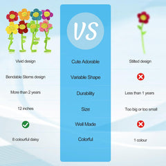 Bendable Flower Plushies