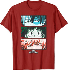 Todoroki Deku Bakugo Eyes Anime T-Shirt