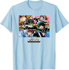 Midoriya Bakugo Uraraka Group Anime T-Shirt