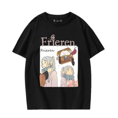 Casual Anime Pattern Short-sleeved T-shirt