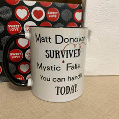 Matt Donovan Survived Mug