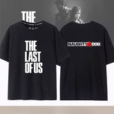 Trendy Game Logo Short Sleeve Cotton T-Shirt