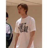 Martin Same Letter-printed T-shirt Top