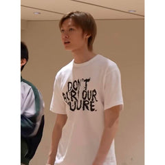 Martin Same Letter-printed T-shirt Top