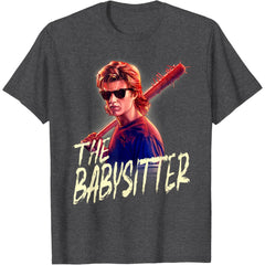 Steve The Babysitter Portrait T-Shirt