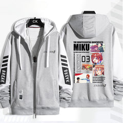 Women's Anime Nakano Cos Zipper Jacket