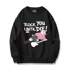 Bocchi Anime Crew Neck Sweatshirt
