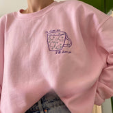 Magic Shop Embroidered Crewneck Sweatshirt
