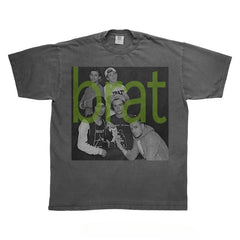 Vintage Brat Boys Graphic Print T-Shirt