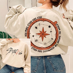 SKZ 8th Anniversary Aesthetic T-Shirt Top