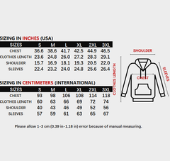 Han Inspired Letter Print Pullover Hoodie