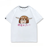 Unisex Anime Graphic Short-sleeved T-shirt