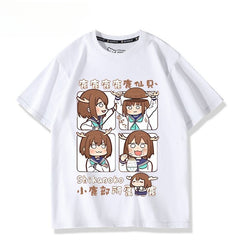 Casual Anime Graphic Short-sleeved T-shirt