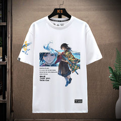 Unisex Anime Short Sleeve Cotton T-Shirt