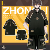 Casual ZhongLi Cos Short-sleeved T-shirt Shorts