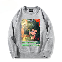 Unisex Anime Pattern Pullover Hoodie