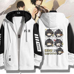 Casual Game Thin Cardigan Hooded Jacket