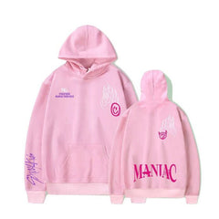 Unisex Casual Kpop MANIAC Graphic Hoodie