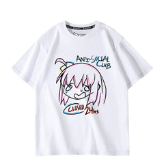 Bocchi Anime Cos Short-sleeved T-shirt