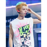 JAMES Same Graphic White Short-sleeved T-shirt