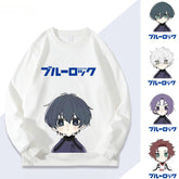 Casual Anime Figure Crew Neck SweatShirt