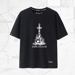 Casual Game Cotton Short-sleeved Loose T-shirt