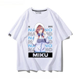 Nakano Anime Short-sleeved T-shirt