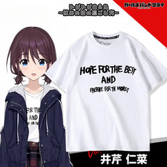 Women's Anime Letter Cos Short Sleeve T-Shirt