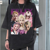 Vintage Felix Graphic Cotton Washed Tee