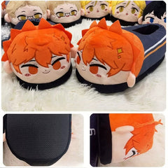 Hinata Kageyama Kenma Plush Doll Cotton Slippers