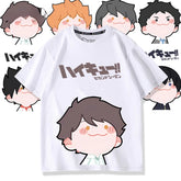 Cute Anime Graphic Short Sleeve T-Shirt