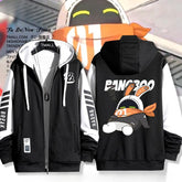 Men's and Women's Game Hooded Cardigan Coat