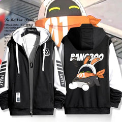 Men's and Women's Game Hooded Cardigan Coat