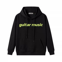 Keonho Same Black Guitar Music Hoodie