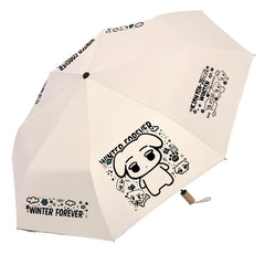 AE Cartoon Folding Umbrella
