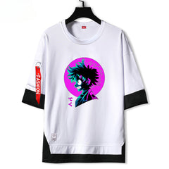 Men's MHA Anime Short Sleeve T-Shirt