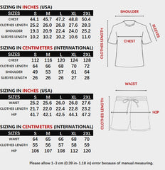 Trendy Game Kinich Cos T-Shirt Shorts Set