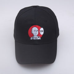 Trendy Embroidery OK Baseball Cap