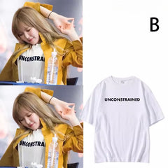 Irene Seulgi Wendy Same Short-sleeved T-shirt