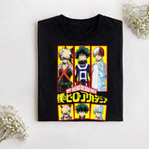 Deku Bakugo Todoroki Portraits T-Shirt Top