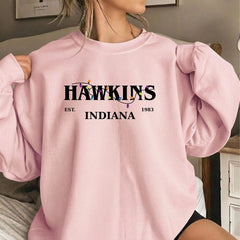 HAWKINS INDIANA Crewneck Sweatshirt